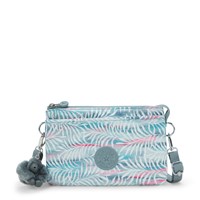 Kipling Crossbody Riri Blå m/blomst 1