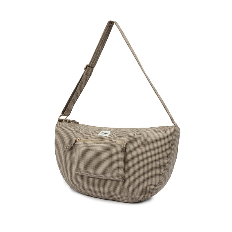 Conmé Bæltetaske Ella XL petit check Beige Tern 2
