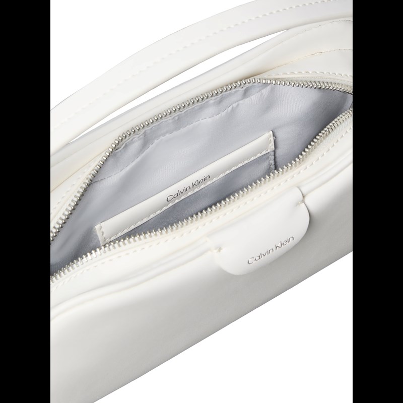 Calvin Klein Håndtaske Embossed Logo Hvid 3