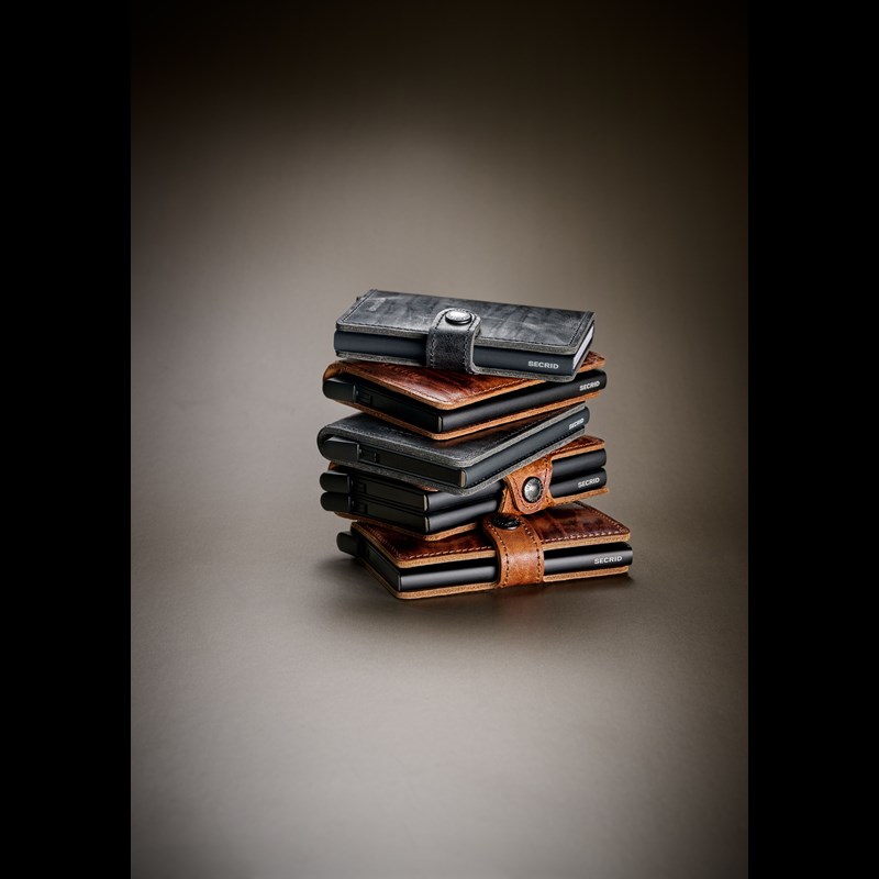 Secrid Miniwallet Sort/grå 6