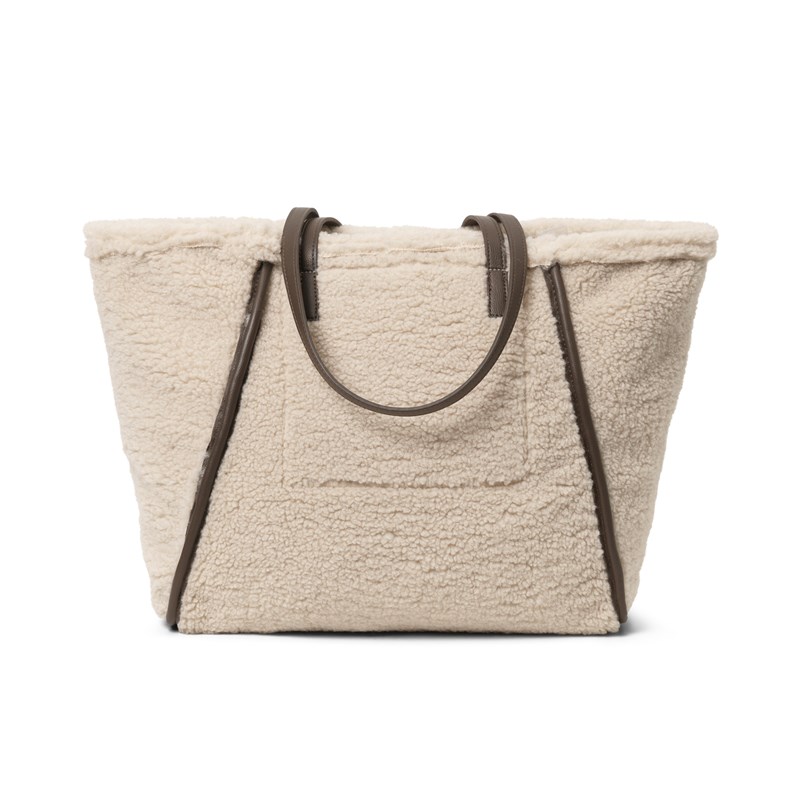 DAY ET Shopper Day Faux Shearling Brun 3