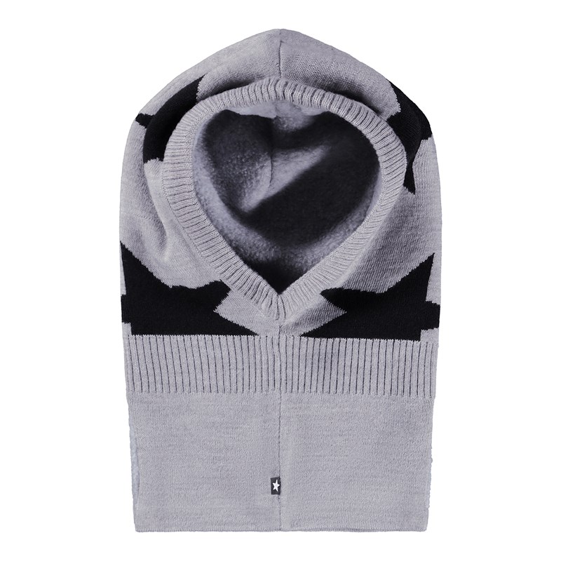 Molo Balaclava Snow Grå 1-2 år 2