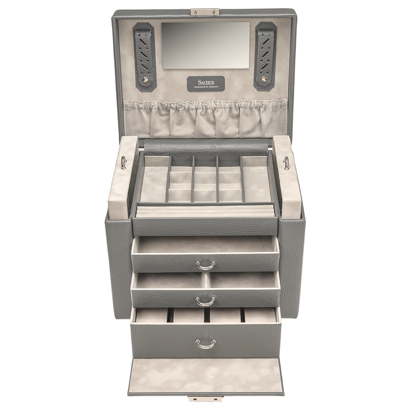 Sacher Smykkeskrin Large Grå 6