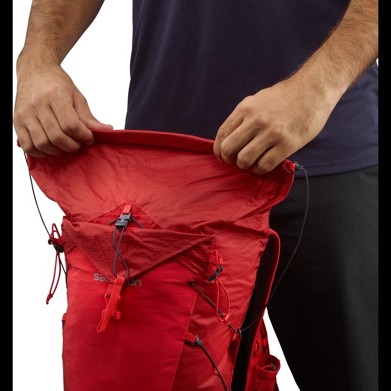 Salomon Løberygsæk XA 15 Rød/grå Str S/M 3