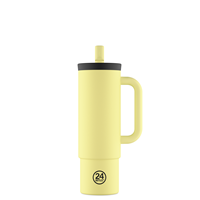 24Bottles Termokop Straw Cup Gul 1