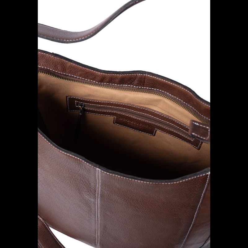 RE:DESIGNED Skuldertaske Neri Big M. Brun 4