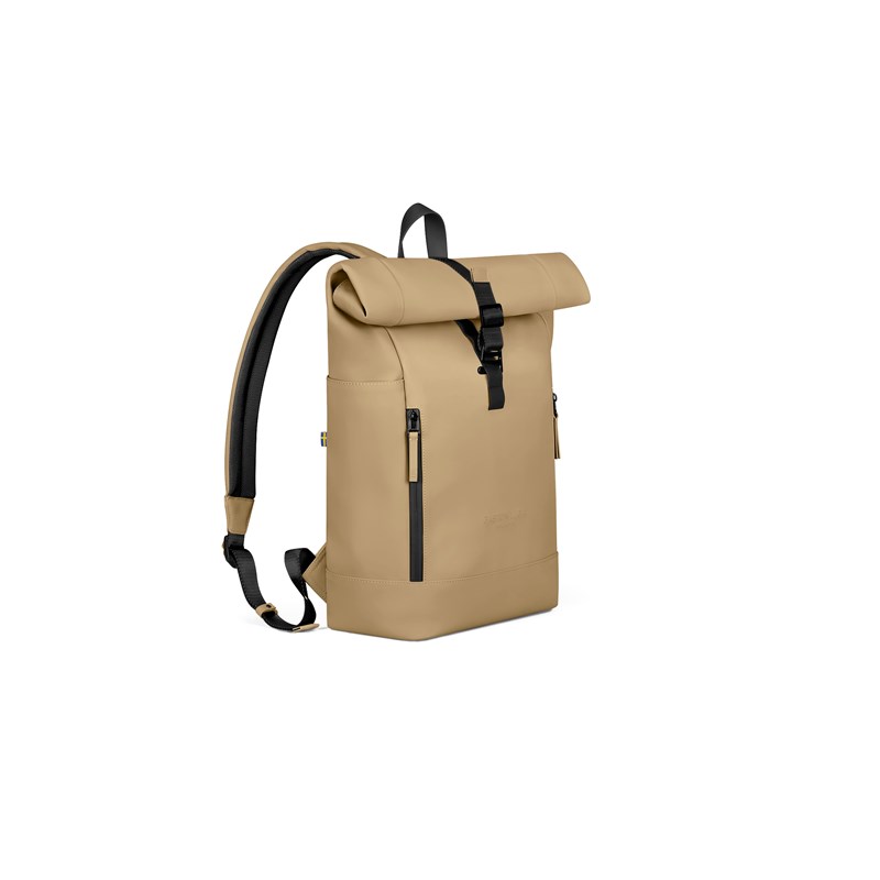 Gaston Luga Rygsæk Rullen Brun/Beige 13" 2