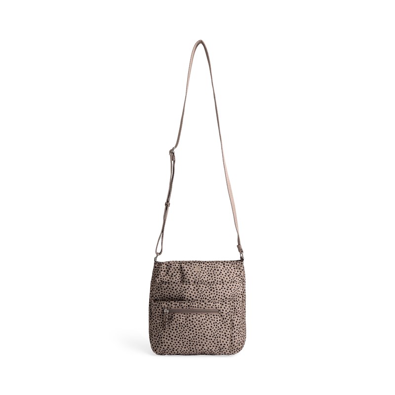 Aura Crossbody Bari Recycled Taupe/Svart 5