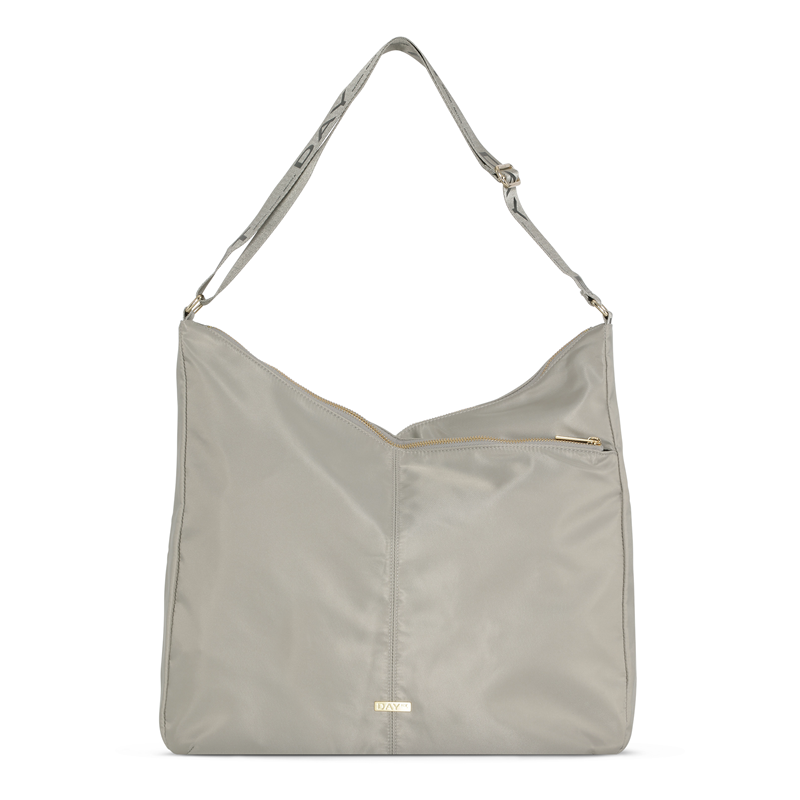 DAY ET Skuldertaske Day RE-Logo Band  Lysegrå 1