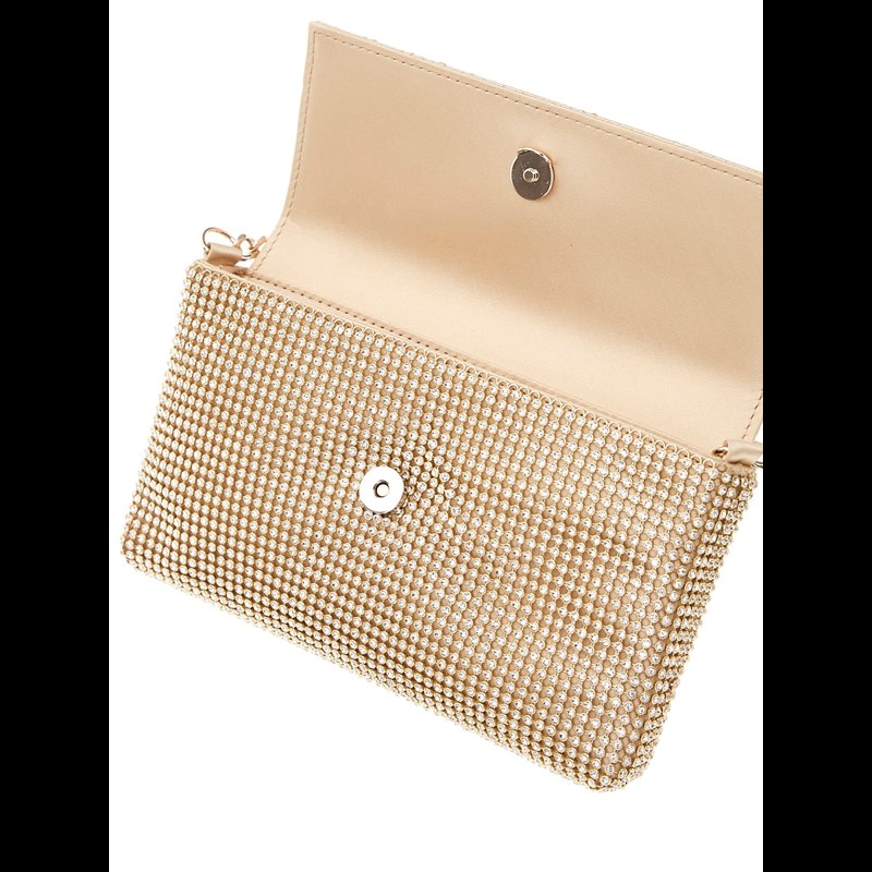 Guess Clutch Zalina Flap  Guld 3