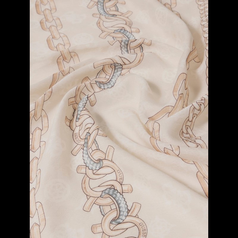 Guess Scarft Jacquard & Print Stengrå 2