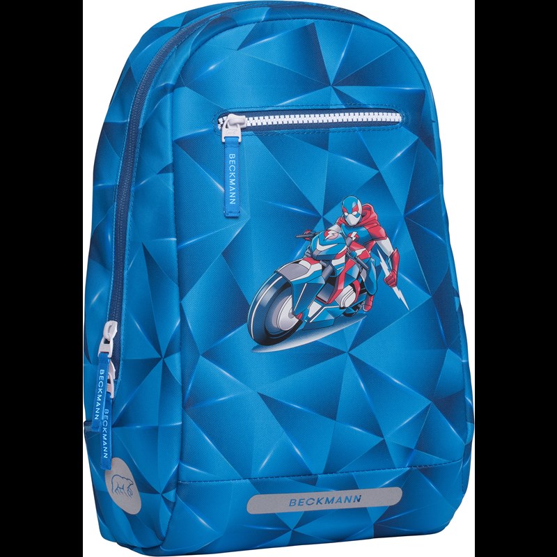 Beckmann Gymnastiktaske Blue Lightning Blå/rød 2