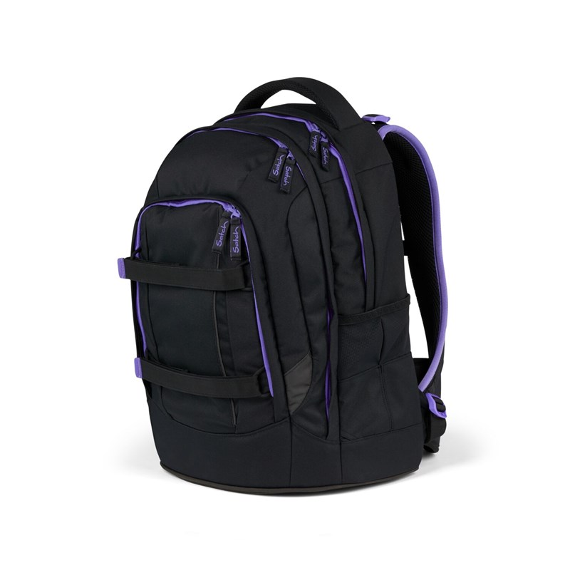 Satch Skoletaske Pack PurplePhantom Lilla/sort 6