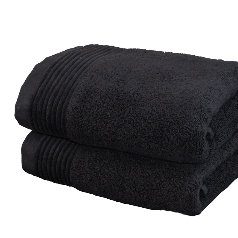 bySKAGEN Håndklæde Juliet Sort 50x100 2