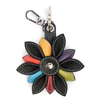 Pia Ries Nyckelring Tropical Flower Svart 1