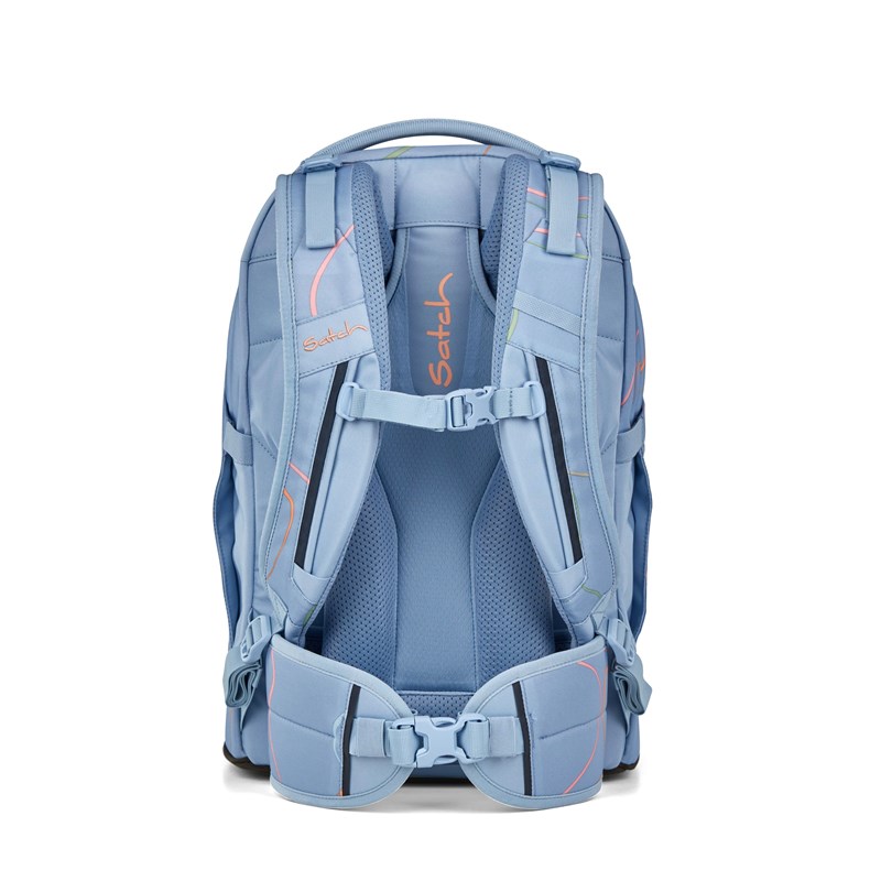 Satch Skoletaske Pack Vivid Blue Ice blue 5
