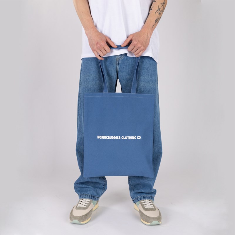 Nordic Buddies Tote Bag Mumi M. blå 4
