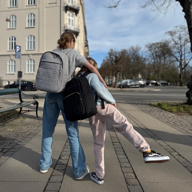 Grow Rygsæk Quilt Grå 5