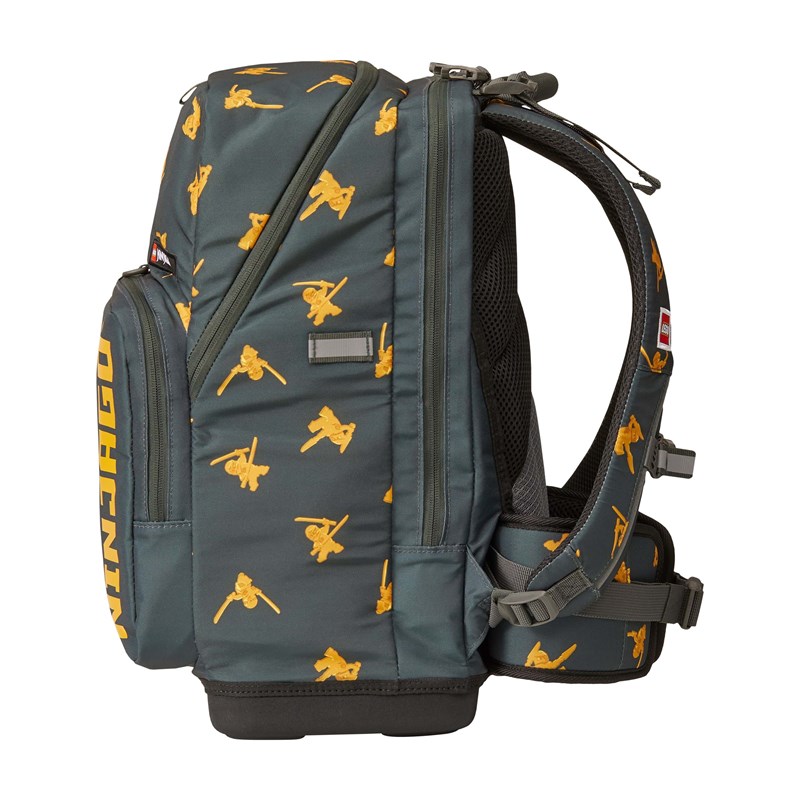 LEGO Bags Skoletaske Maxi+ Ninjago Golde Grå 4