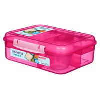 Sistema Madkasse Bento Lunch Pink 1