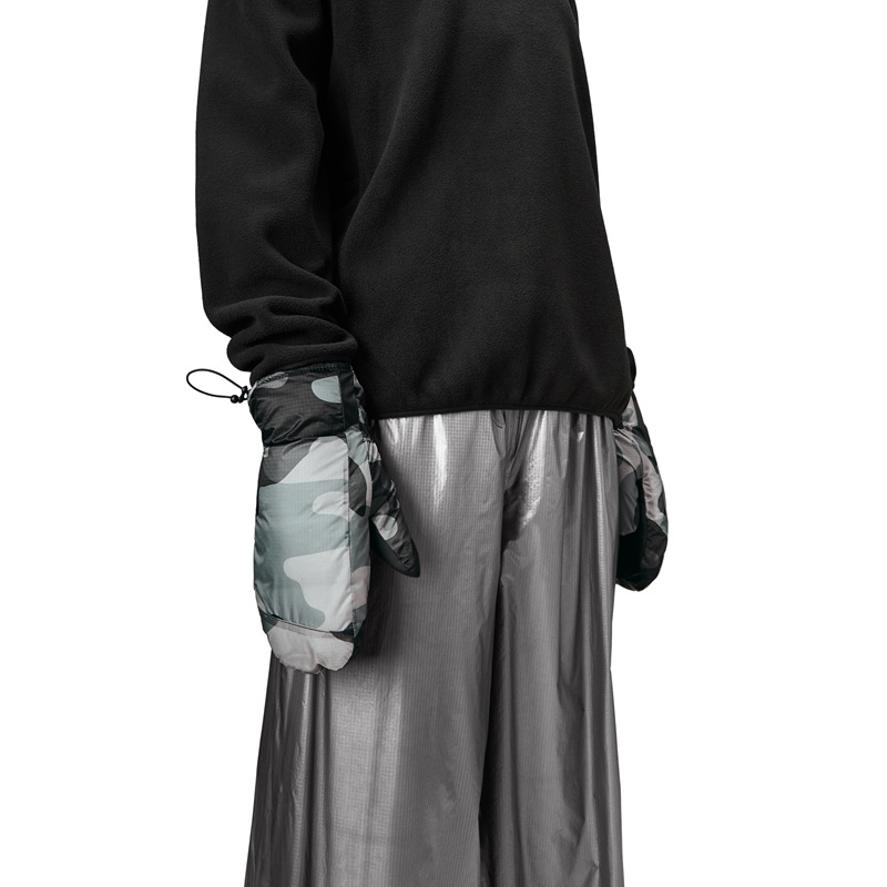 RAINS Handsker Kevo Mittens Grå/Svart Str S 2