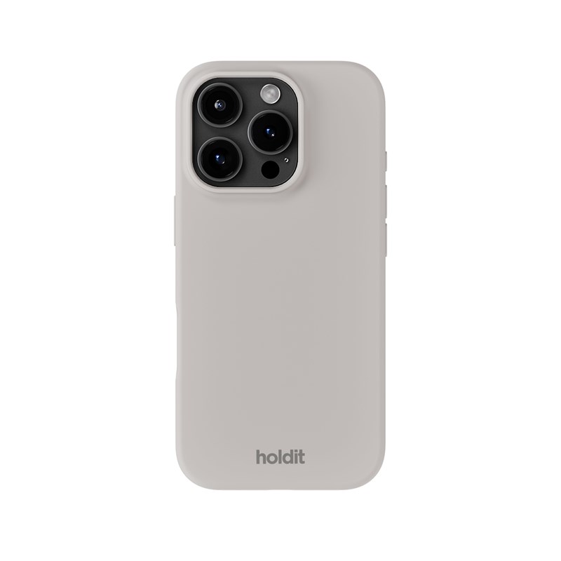 Holdit Mobilfodral Wool Gray Grå Iphone 16 Pro 1