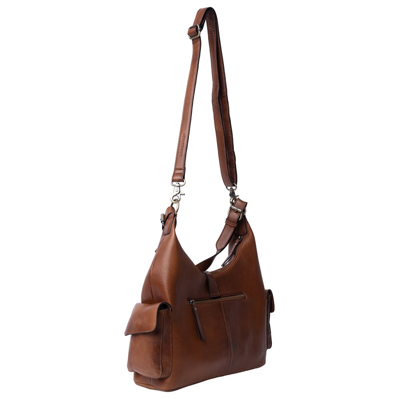 RE:DESIGNED Skuldertaske Solvej Large Brun 5