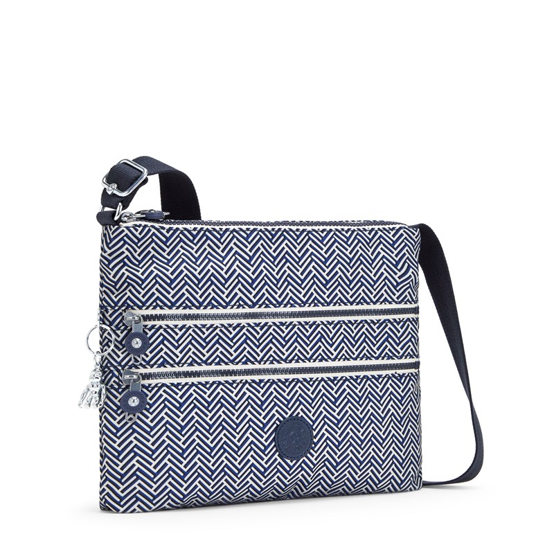 Kipling Crossbody Alvar Blå/Vit 4