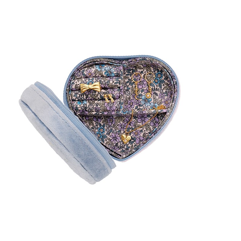 Maanesten Smyckeskrin Heart Blå 3