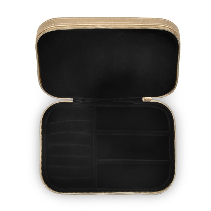 DAY ET Smykkeskrin Day Saffiano Zip  Guld 2