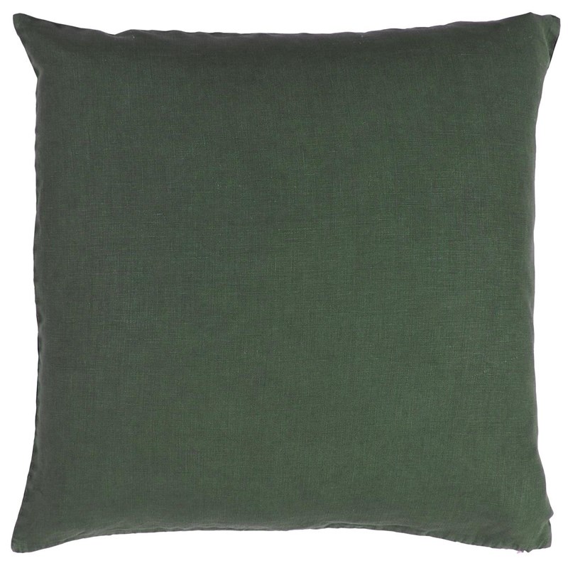 Ib Laursen Kuddfodral  Mörkgrön 50x50cm 1