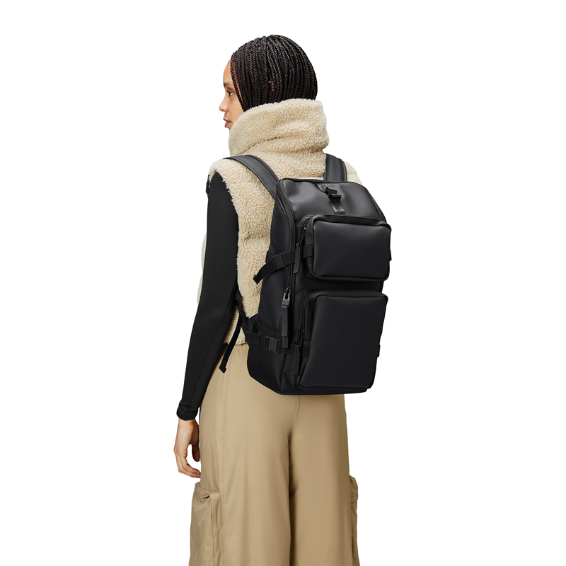 RAINS Rygsæk Trail Cargo Backpack Sort 4