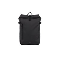 Sandqvist Ryggsäck Rolltop Stream M Svart 14"