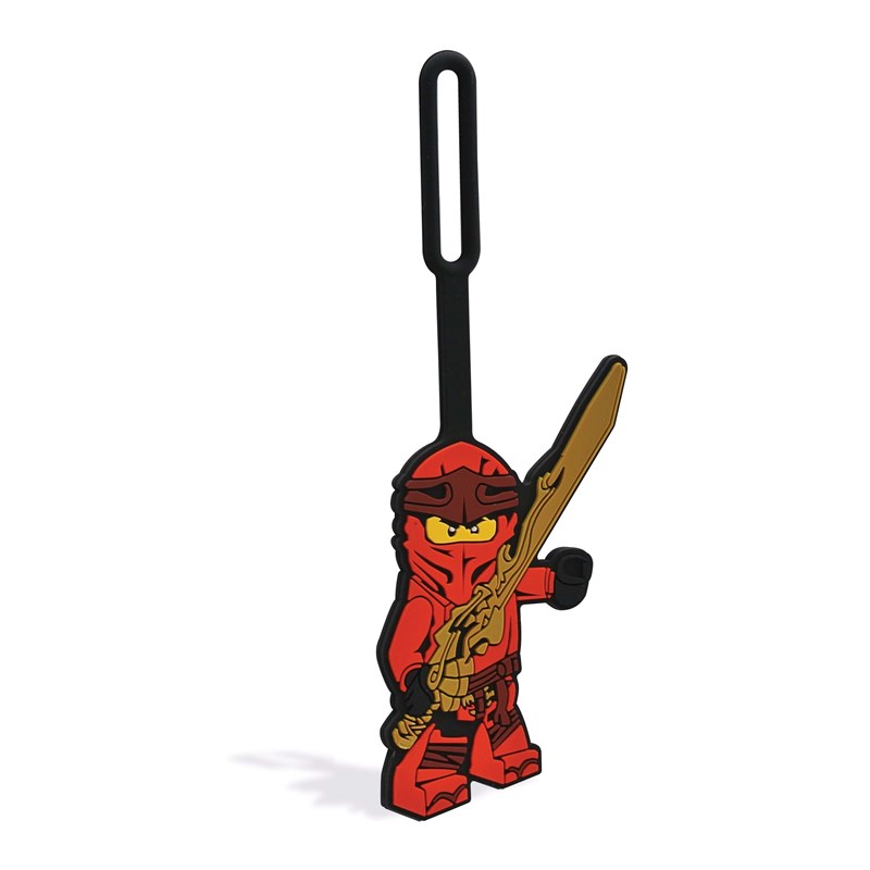 LEGO Bags Kuffertmærke Ninjago Kai Rød 2