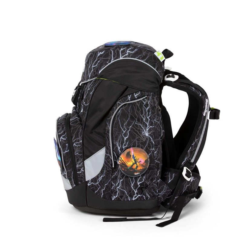Ergobag Skoletaskesæt Pack Glow Sort/Hvid 5