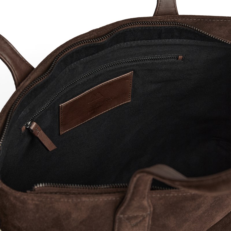 MARKBERG Datorväska KelseyMBG Suede M. Brun 14" 8