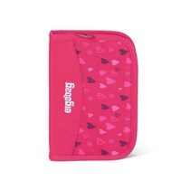 Ergobag Penalhus med fyld Horseshoe Pink mønstret 1