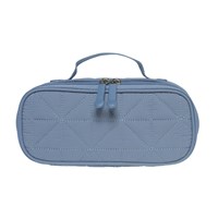 Grow Pennfodral Quilt Ovalt Dusty ljus blå 1