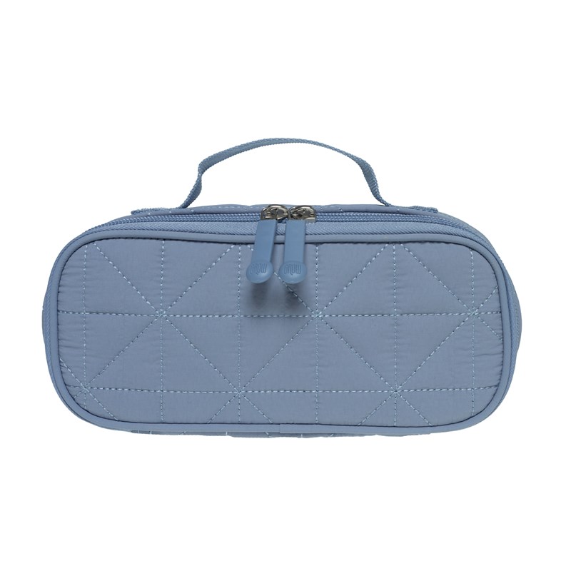 Grow Pennfodral Quilt Ovalt Dusty ljus blå 1