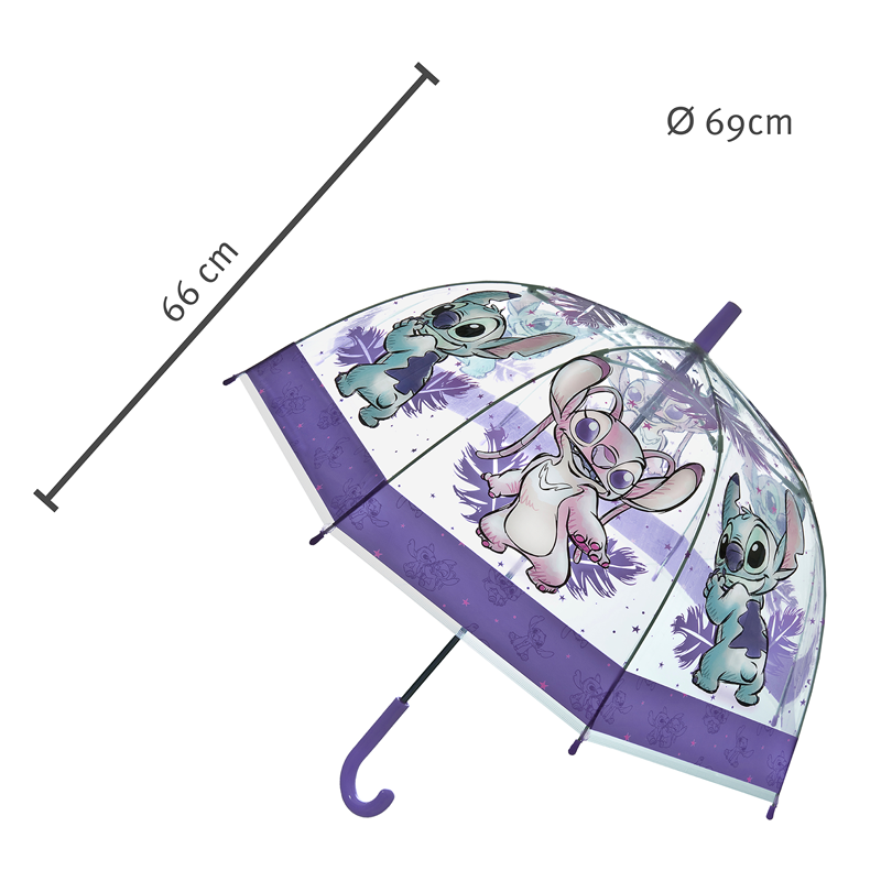 Stitch Paraply Lilo & Stitch Lila 2
