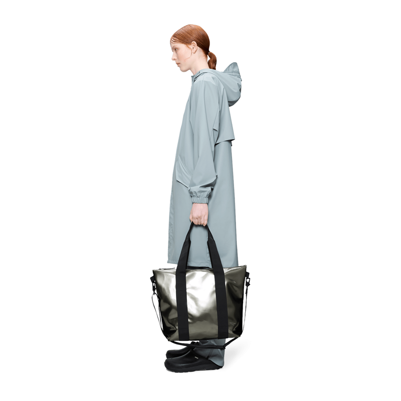 RAINS Tote Bag Mini Sølv 1