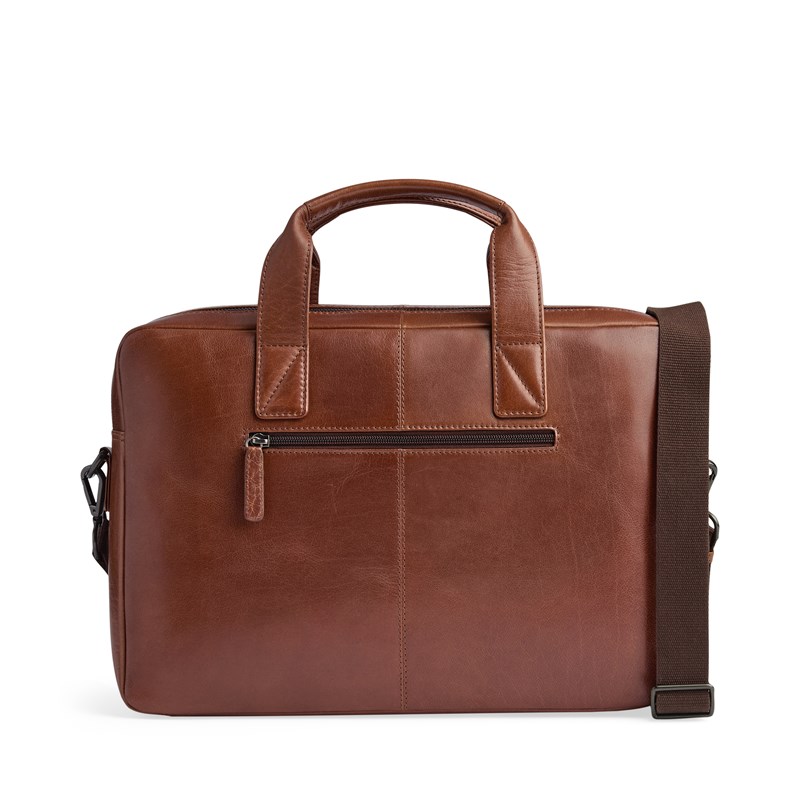 Tyler & Co Computertaske Preston Cognac 14" 2