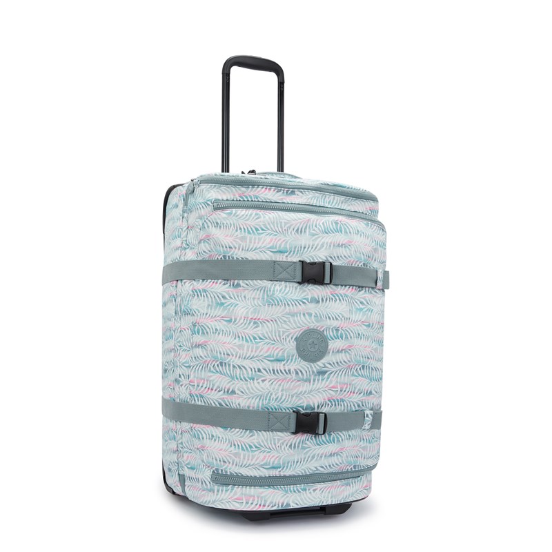 Kipling Kuffert Aviana M  Blå m/blomst