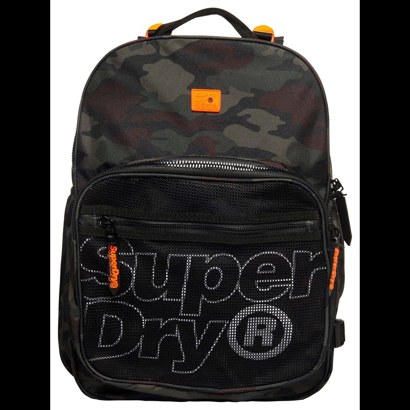 Superdry Rygsæk Scholar Grøn Camou 1