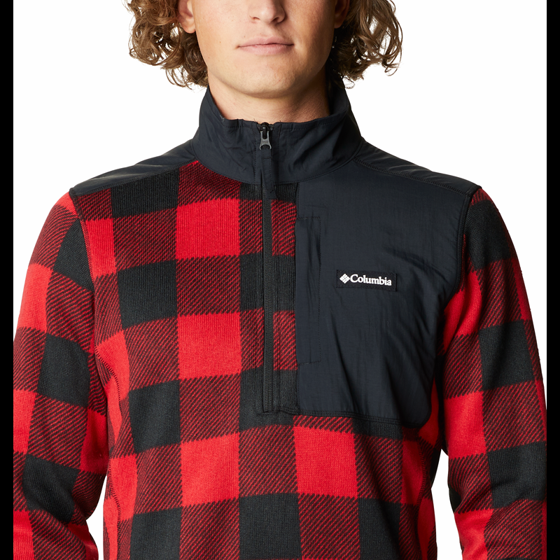 Columbia Sweater pullover Moundtain Wea Rød tern Str XL 1