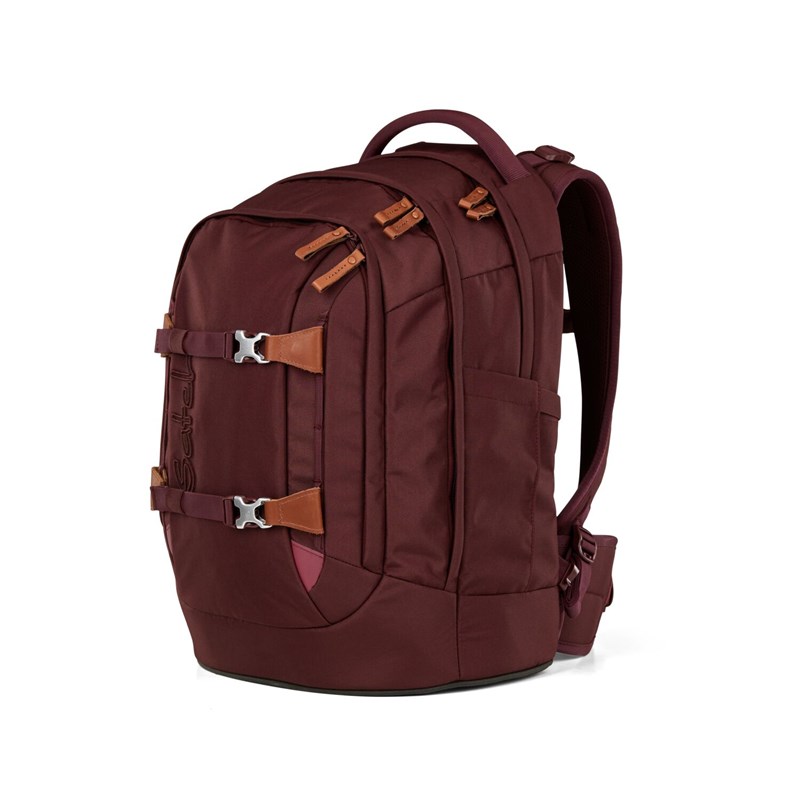 Satch Skoletaske Pack Nordic Ruby Bordeaux 7