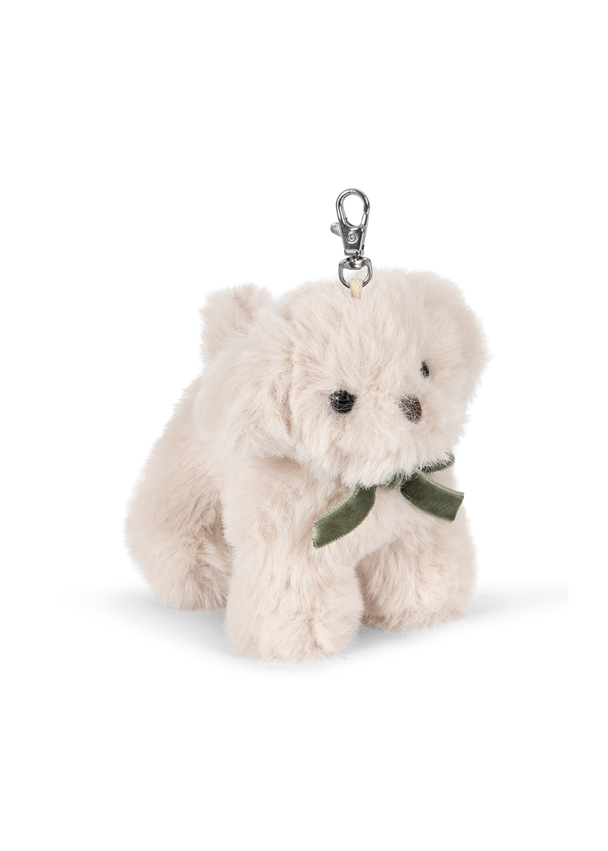 Konges Sløjd Bag Charm White Puppy