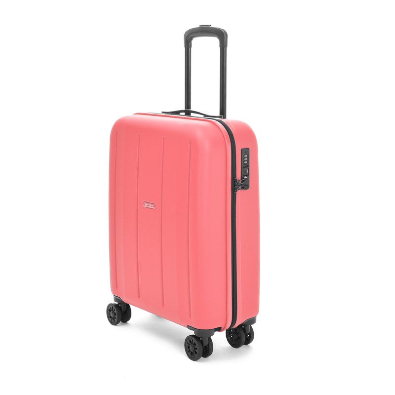 Aries Travel Kuffert Palermo Mørk Pink 55 Cm 2
