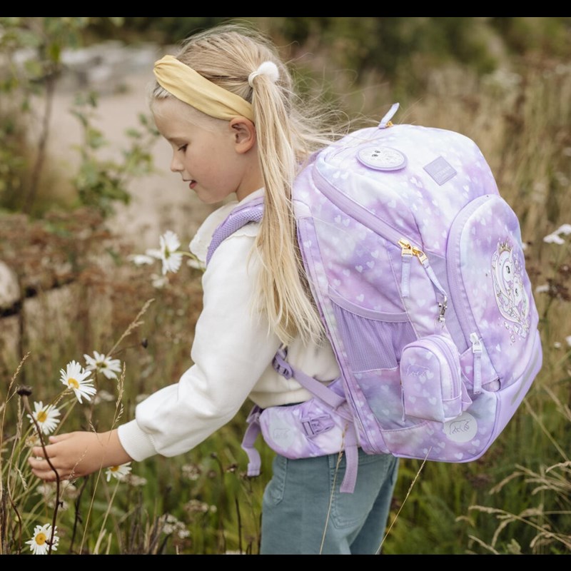 Beckmann Skolväska Active Air Unicorn Rosa 2