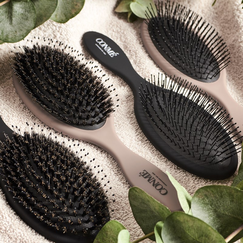 Conmé Hårbørste med vildsvinehår Sort 5